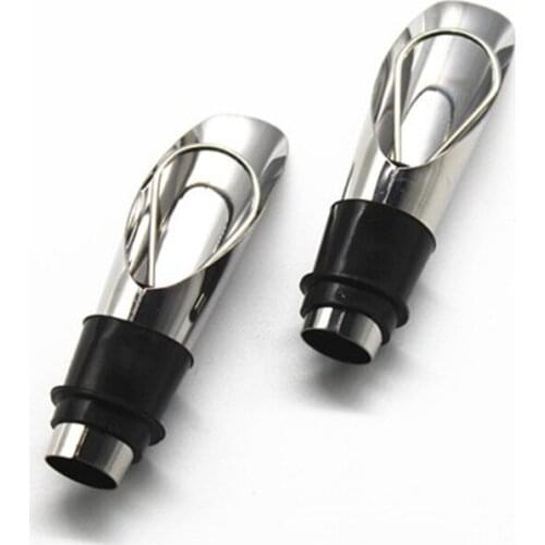 Fashion Wine Pourer Modern Minimalist Stainless Steel Mini Bottle Stopper Classic Home Bar Bartending Tools