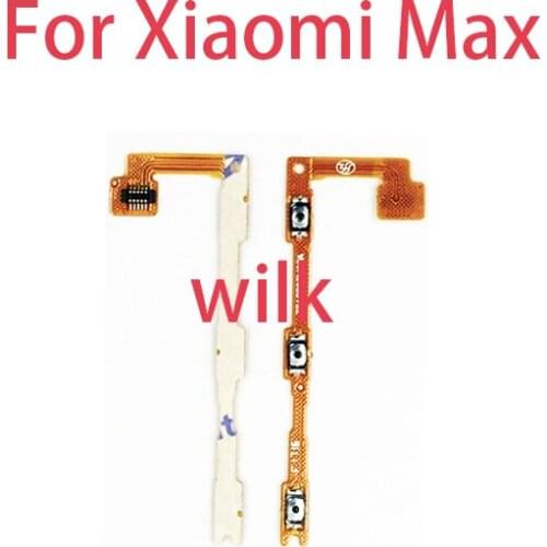 New Power On/Off Key & Volume Side Button Flex Cable for Xiaomi Max Mi Max 2 max 3 Repair Parts