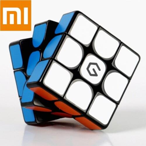 Original Xiaomi Mijia Giiker M3 Magnetic Cube 3x3x3 Vivid Color Square Magic Cube Puzzle Science Education work with giiker app