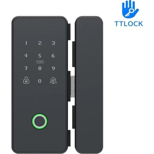 High-quality Office Glass Door Lock Smart Card Door Lock XM-R1 Biometric Card & Password Lock Supplier Free Shipping