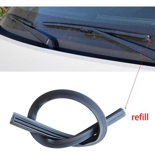 2PCS Car Wiper Rubber blade replace Refill strip 14+26 inch For Nissan SYLPHY LANNIA 2015 2016 2017 2018 2019 2020 Accessories