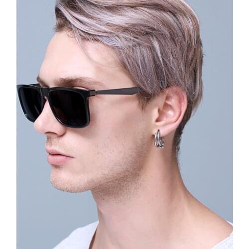 2021 Vintage Classic square sunglasses of polarized, High Quality sunglasses with brand design lunettes de soleil homme UV400