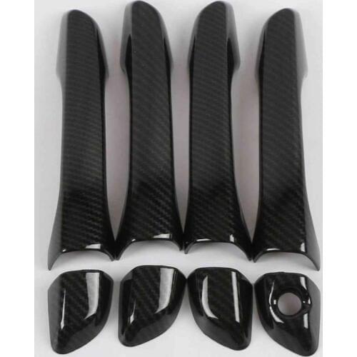 For Hyundai Verna Solaris Accent 2017 2018 2019 5th Ge Car Accessories Door Handle Cover Trim Styling Protective Left Hand Drive