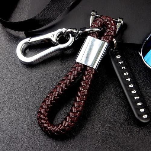 Car Key Keychain Holder Mens Jewelry Luxury Car Accessories Self-defense Aesthetics Keychain Ladies Luxury Gift To Husband