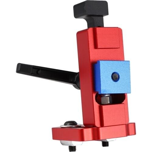 Woodworking T Slot Miter Track Stop Locator Sliding Brackets Woodworking Rail Retainer Chute Backing Connector For 45 T-Track