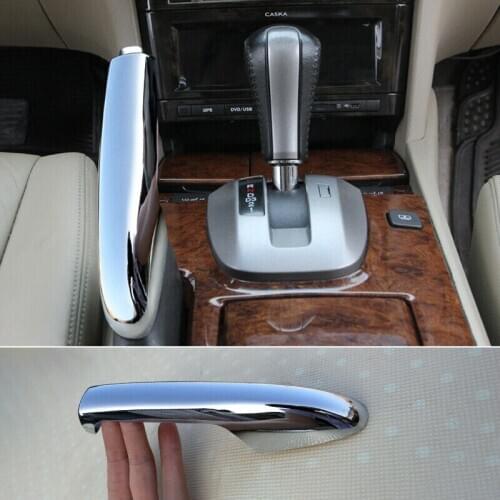 FOR Honda Accord 8th 2008-2012 ABS chrome console Handbrake cover trim 1pcs