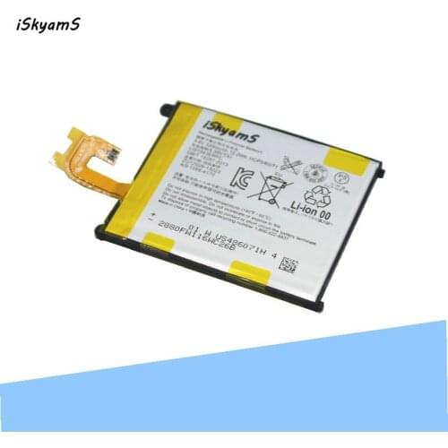 ISkyamS 10pcs/lot 3200mAh LIS1543ERPC Replacement Li-ion Battery For Sony Xperia Z2 L50 L50W L50U L50T D6502 D6503