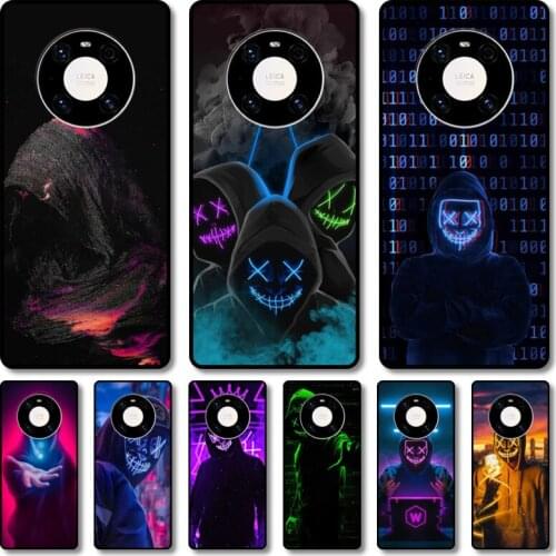 Cool man XX Phone Case For Huawei mate 40 30 10 20 40 8 9 Lite Z Pro RS black cell shell
