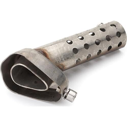 Motorcycle Hexagonal Exhaust Muffler Adjustable Pipe DB Baffle Adjustable Muffler Tail Pipe