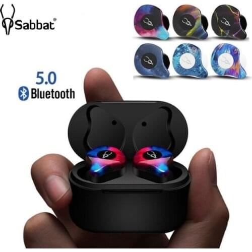 Newest Sabbat X12 Pro Mini Bluetooth Earphone V5.0 True Wireless earphones HiFi Headset IPX5 Sport Earbuds For Smart Phone