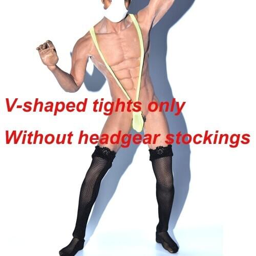 New product TYM014 1/6 Male Funny Clothes Perverted Hero Clothing Suit fit for Muscle body to Adjust the Atmosphere