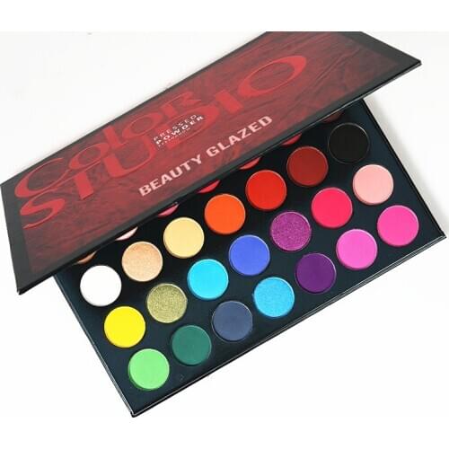 Beauty Glaze 35 Color Studio eyeshadow Pallete Makeup Shimmer Matte Glitter Diamond Pigment Eye Shadow Eyeshadow Palette Pallete