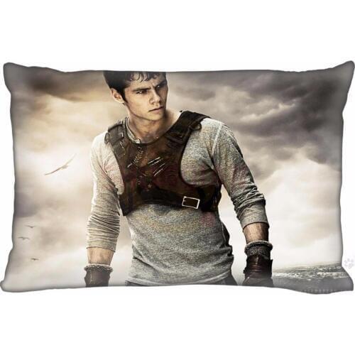 Custom Fashion Dylan O'brien #43 Pillowcase Rectangle Zippered Classic 50X75cm one-sided Pillow Cover 927&rc116