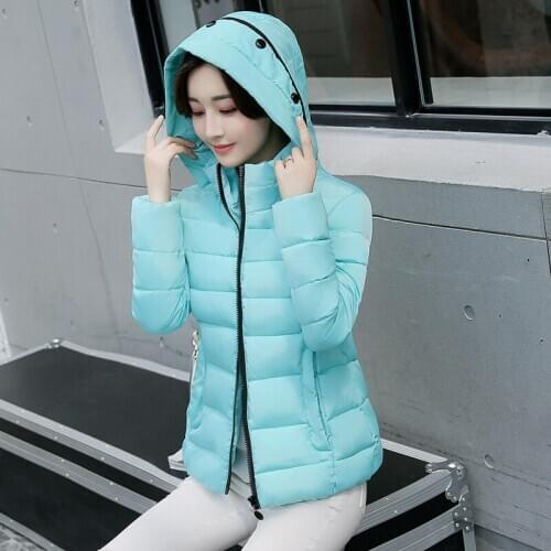 Direct Selling Polyester 2019 New Winter Fund Cotton-padded Clothes Woman Self-cultivation Cotton Color Even Jacket Loose Coat