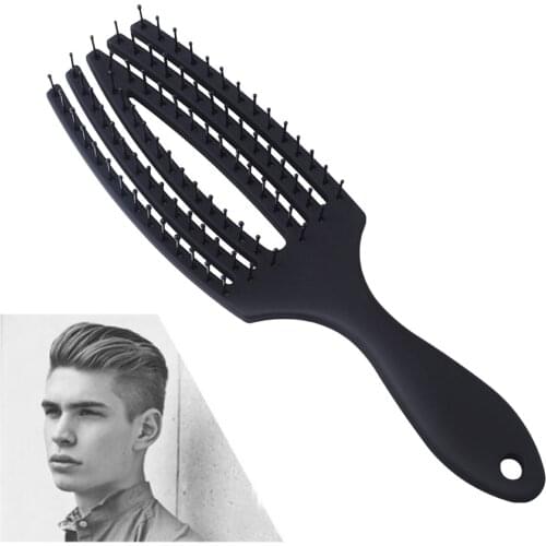 Curved Vented Hair Brush Comb for Men and Women Great on Wet or Dry Hair No More Hairbrush Long Thick Thin Curly Natural Hair
