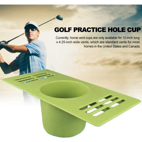 Entertainment Golf Hole Cup Convenient Keep Dry ABS Leisure Toy Practice Putting Cup Training Aid Accessories Golf Putter Cup