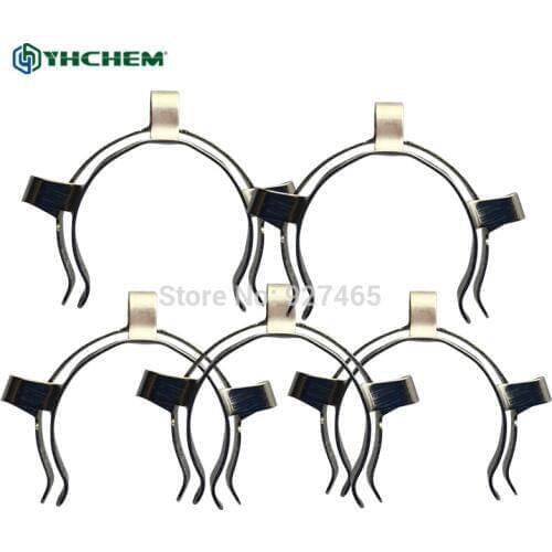 24#,Stainless Steel Clip,Keck Clamp,For 24/29,24/40 Glass Ground Joint,5Pcs/Lot