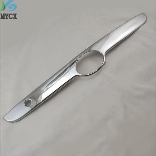 1PCS ABS Chrome Rear Trunk Lid Cover Car For Americas and parts of Asia For Toyota corolla altis 2003 e130