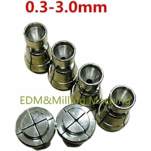 1PCS High Quality Sodick Machine CNC Wire EDM Drill Guide 0.3-1.6 mm Stainless Steel Collet Bridgeport DURABLE New