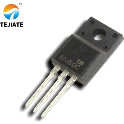 10PCS FQPF5N60C TO-220F FQPF5N60 5N60C 5N60 TO220-220 nuevo MOS transistor FET