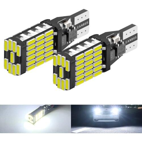 2x Canbus T16 T15 921 W16W LED Bulb Car Backup Reverse Lights for Hyundai Tucson 2017 Creta Kona IX35 Solaris Accent I30 Elantra