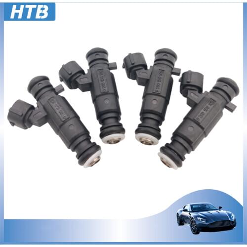4 Pieces High Quality Fuel Injector 0280156105 079133551A For AUDI ALLROAD A8 L 3.7 4.8 A6 6cyl 4.2L 2003-2014 Car Injection