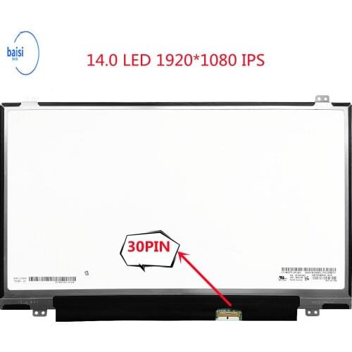 Free ShipPing For Thinkpad L440 T440 Screen 1920*1080 Ips B140HAN01.2 LP140WF1 SPB1 B140HAN01.3 B140HAN01.0 N140HGE-EAA EAB