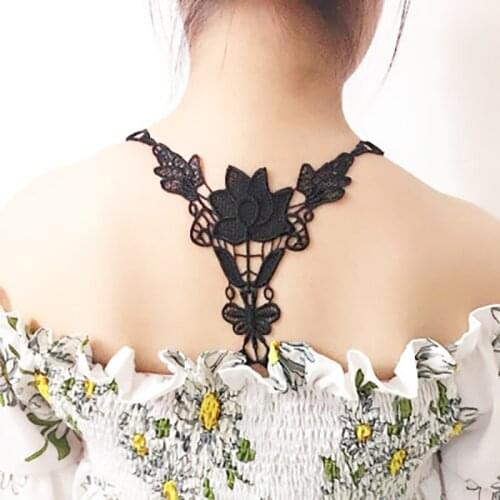 Butterfly Bra Strap Women Sexy Flow Brassiere Invisible Cross Backless Slip Back Adjustable Bra Free Shoulder Straps Underwear