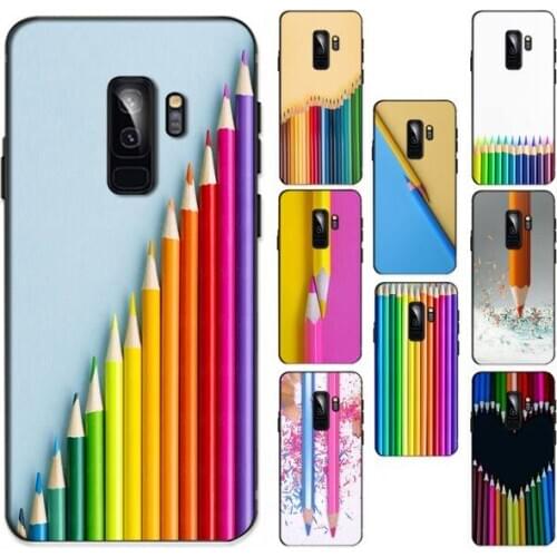 Babaite Color Pencil Phone Case For Samsung Galaxy A50 A30 A71 A40 A60 A50s A30s Note 8 9 S10 Plus S10 S20