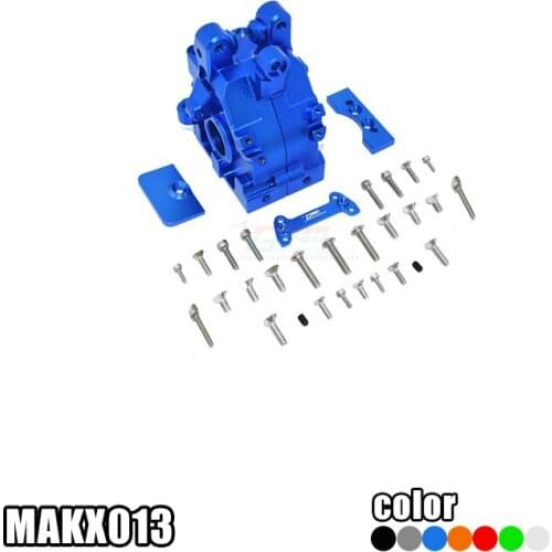 GPM Aluminium Rear Gearbox Transmission Gear Case Set for 1/5 ARRMA KRATON 8S ARA110002T1 ARA110002T2