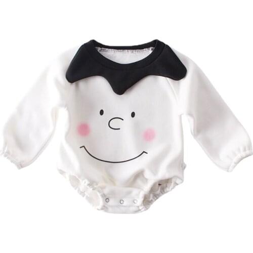 Baby Boy Girl Rompers Solid Color Long Sleeve Baby Clothing Jumpsuits Cotton Newborn Baby Girl Clothes Baby Clothes