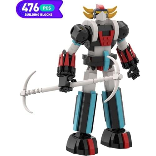 MOC Mecha God of War Gulantaisha Creative Mecha Robot Building Block Model Childrens Toy Creator Expert Boy Toy Birthday Gift