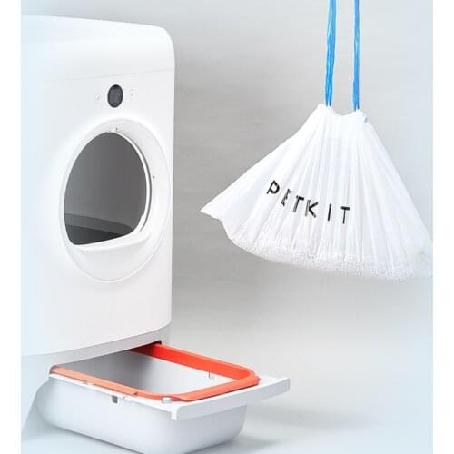 2 Rolls Poop Bag For Petkit Automatic Self Cleaning Cat Toilet Tray Box 2 Volumes Total 40 Pieces Bags For Litter Box Pan