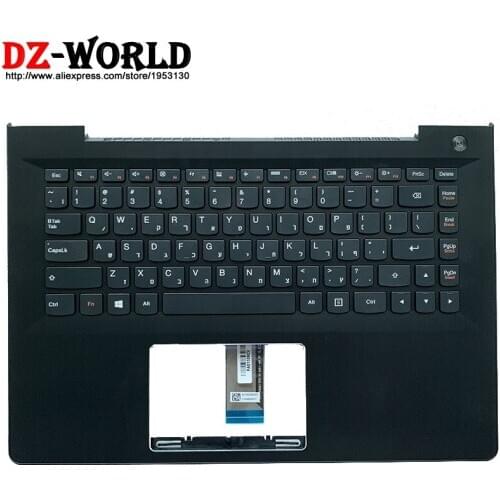 Shell Palmrest Upper Case With Hebrew Israel Keyboard for Lenovo S41-70 -75 -35 U41-70 500S-14ISK 300S-14ISK Laptop 5CB0J33086