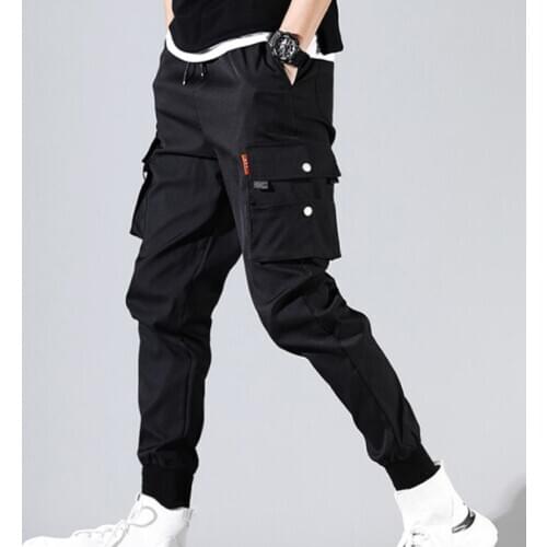 Lightweight Thin Summer Cargo Pants Men Harajuku Joggers Sports Jogging Trousers Mens Clothing Tactical Boys Streetwear 2021