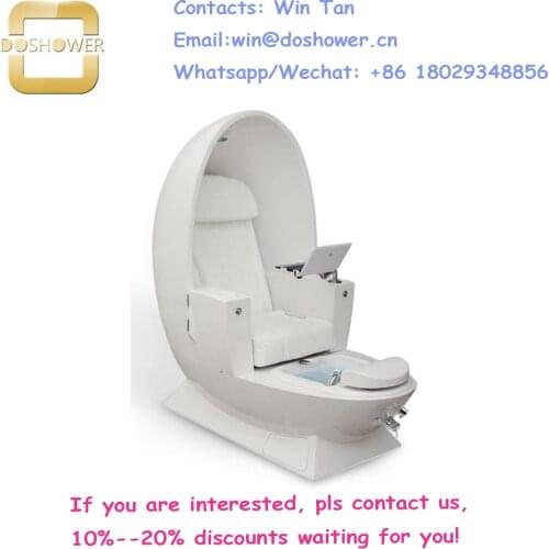 Egg pedicure chair set with manicure egg shaped pedicure chair luxury of egg pedicure chair wholesale