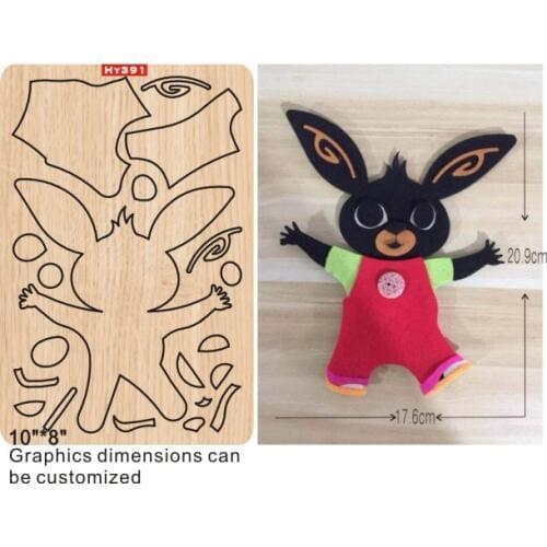 Easter bunny cutting dies 2019 new die cut &wooden dies Suitable for common die cutting machines on the market