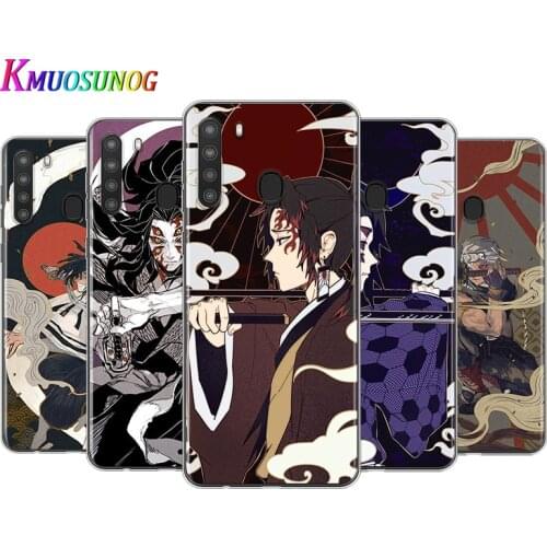 Demon Slayer Animation For Samsung A90 A80 A70 A70S A60 A50 A40S A30 A20 A10S A10E A10 A2 Core Transparent Phone Case