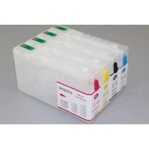 INK WAY Empty Refillable Cartridge T7901-T7904 for WF-5510DW 5190DW 5620DWF 5690DWF WF-4640/WF-4630 etc