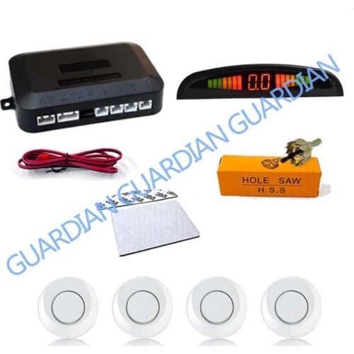 GP11 Parking Buzzer Kit Die-Cut 22mm Reverse Sensors Car Radar Sound Alert Indicator Probe Alarm System 12V Free Shipping