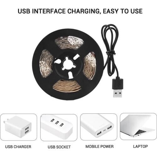 LED Grow Light Strip Full Spectrum Waterproof Grow Light 60 LEDs/meter for Indoor Plants Indoor Decorative Tape 0.5M-3M Light