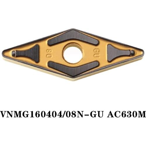 VNMG160404 VNMG160408 N-GU AC630M AC6030M AC820P Lathe Cutter Turning Tool VNMG 160404 160408 Carbide Inserts CNC 100% Original