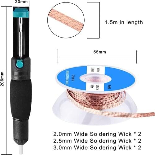 Suction pump suction pump pump welding tool suction cup desoldering pump anti-skid handle