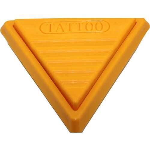 YILONG Yellow Pro Triangle Flat Tattoo Foot Pedal Switch Footswitch Tattoo Supply High Quality