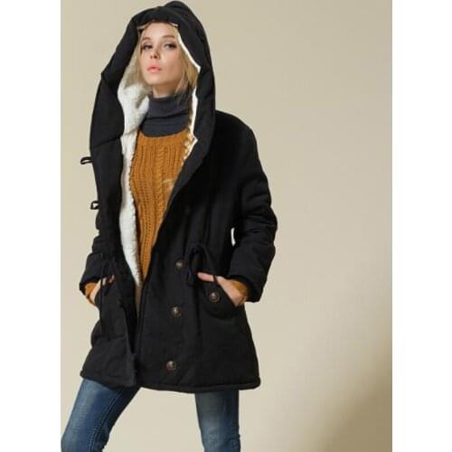 Winter Jacket Women 2020 New Plus Size Hooded Slim Long Parka Mujer Cotton Padded Overcoat Casual Black Outerwear Coat Female