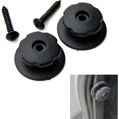 2 Pcs Hardware Hook Mounting Point Set For Car Rear Cargo Trunk Storage Organizer