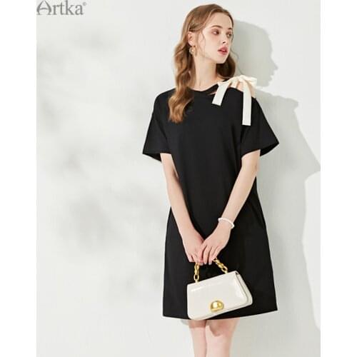 Летние платья без рукавов Artka China At AliExpress