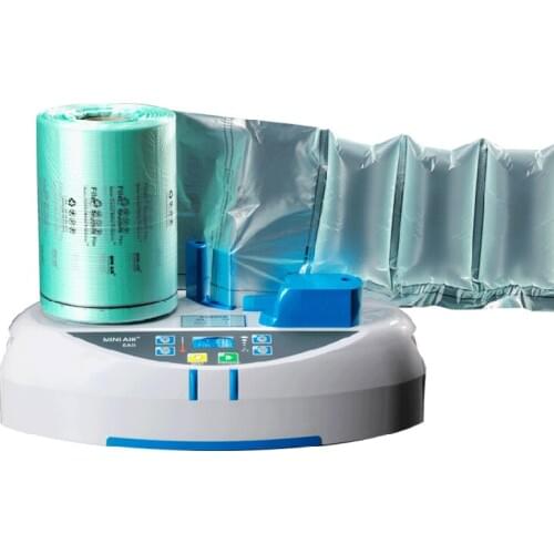 Automatic Air Cushion Packing Machine 220V 3m/min 20cm Width for Air Dunnage/Air Pillows/ Bubble Film Wrapping Buffer Filling