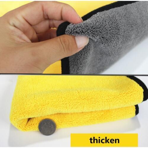 30*30cm Car Soft Microfiber Cleaning Towel for Fiat Panda Bravo Punto Linea Croma 500 595