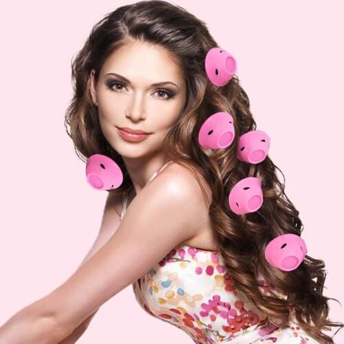 HOT Magic Hair Care Rollers for Curler Sleeping No Heat Soft Rubber Silicone Hair Curler Twist Hair Styling DIY Tool Hair Styler